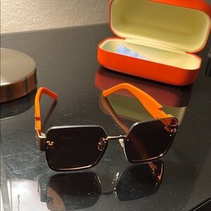 Stylish Orange Sunglasses